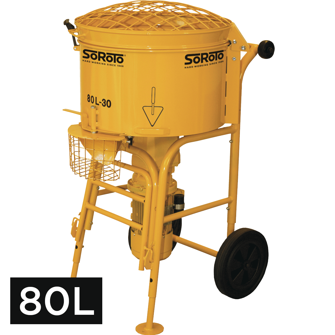 80 Liter betonmischer